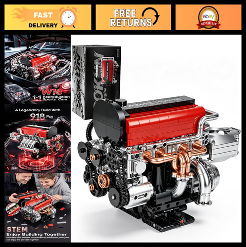 Cylinder engine model - 4-cylinder,